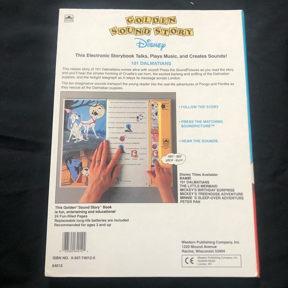 VINTAGE Golden Sound Story - 101 Dalmatians - Picture 4 of 7